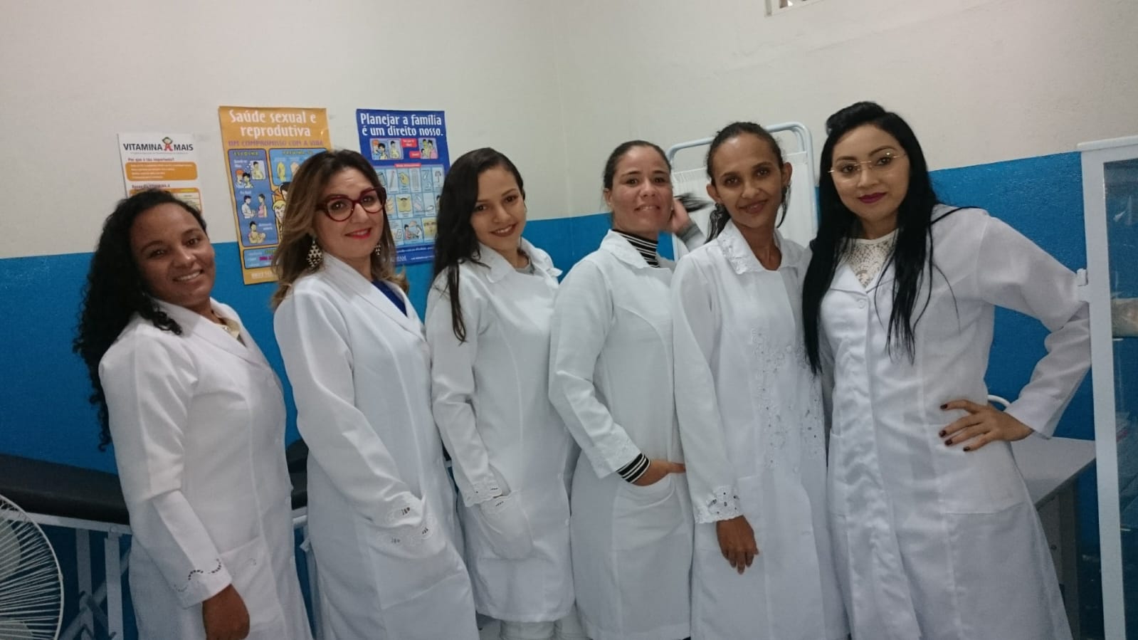 Segundo registro de turma com alunas formadas